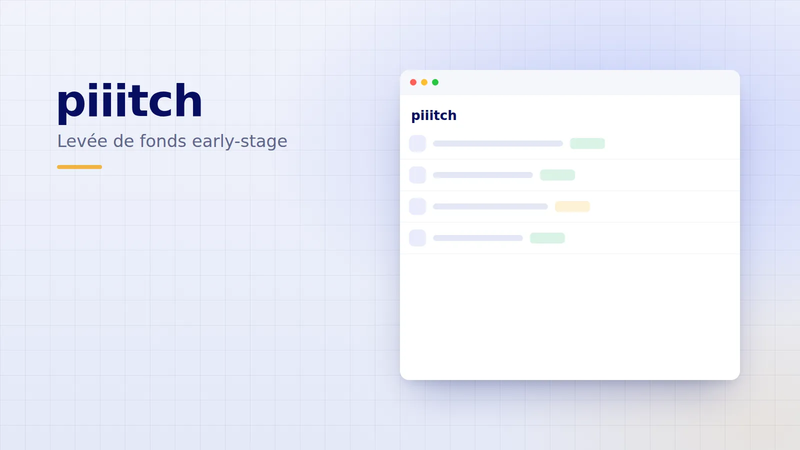 Illustration du projet — piiitch