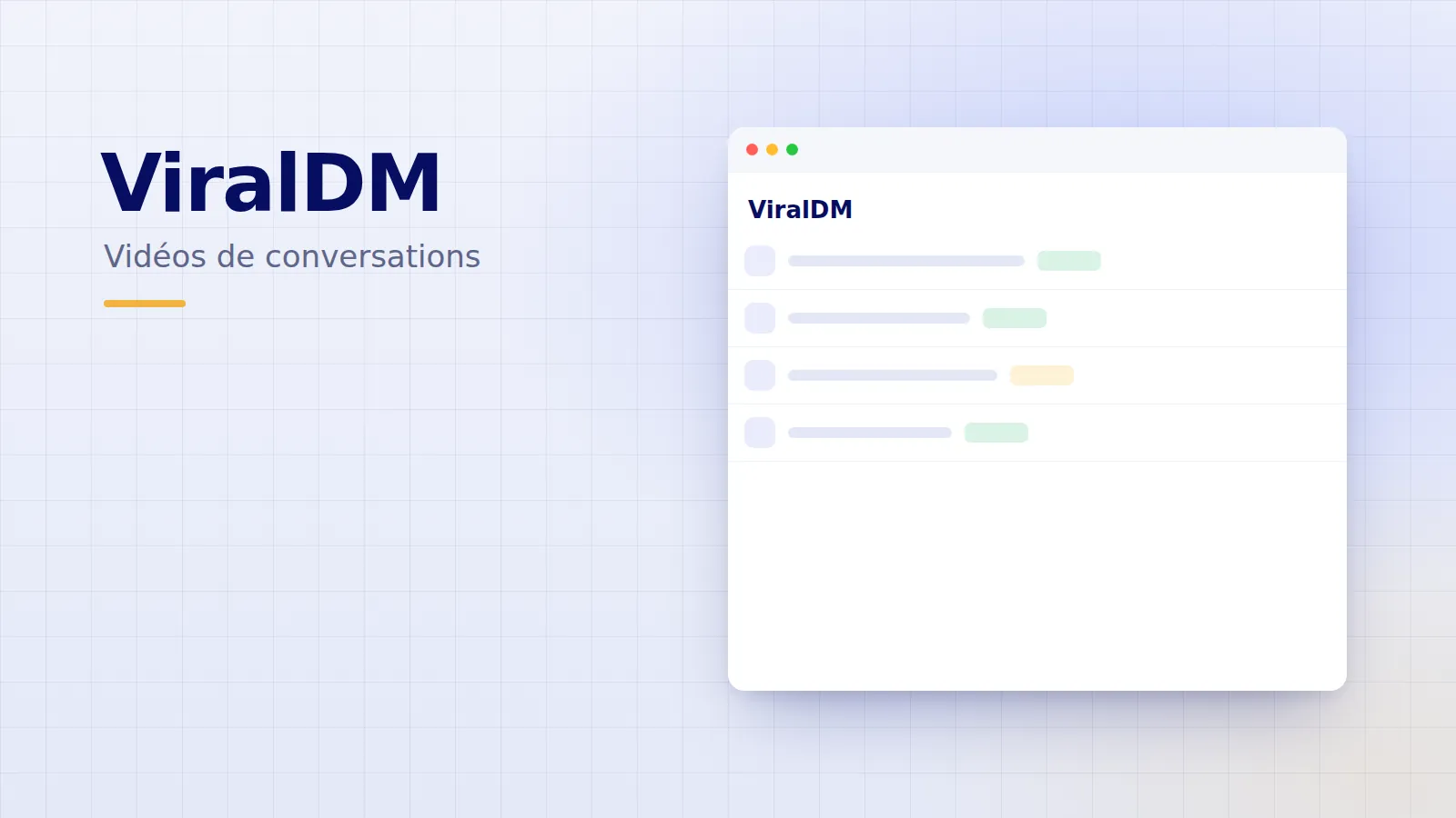Illustration du projet — ViralDM
